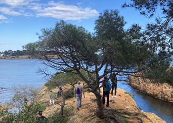 Hiking on the Costa Brava cliffs