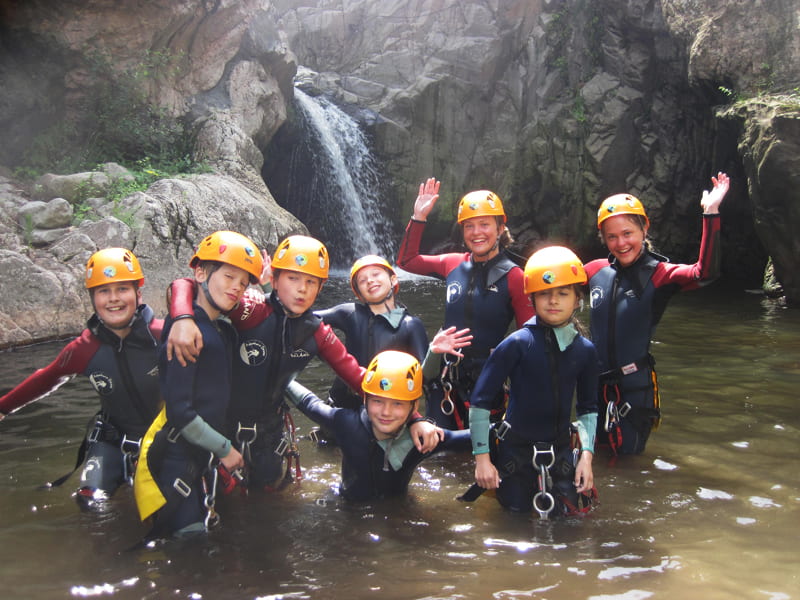 barranco de la Riera de Osor aventura