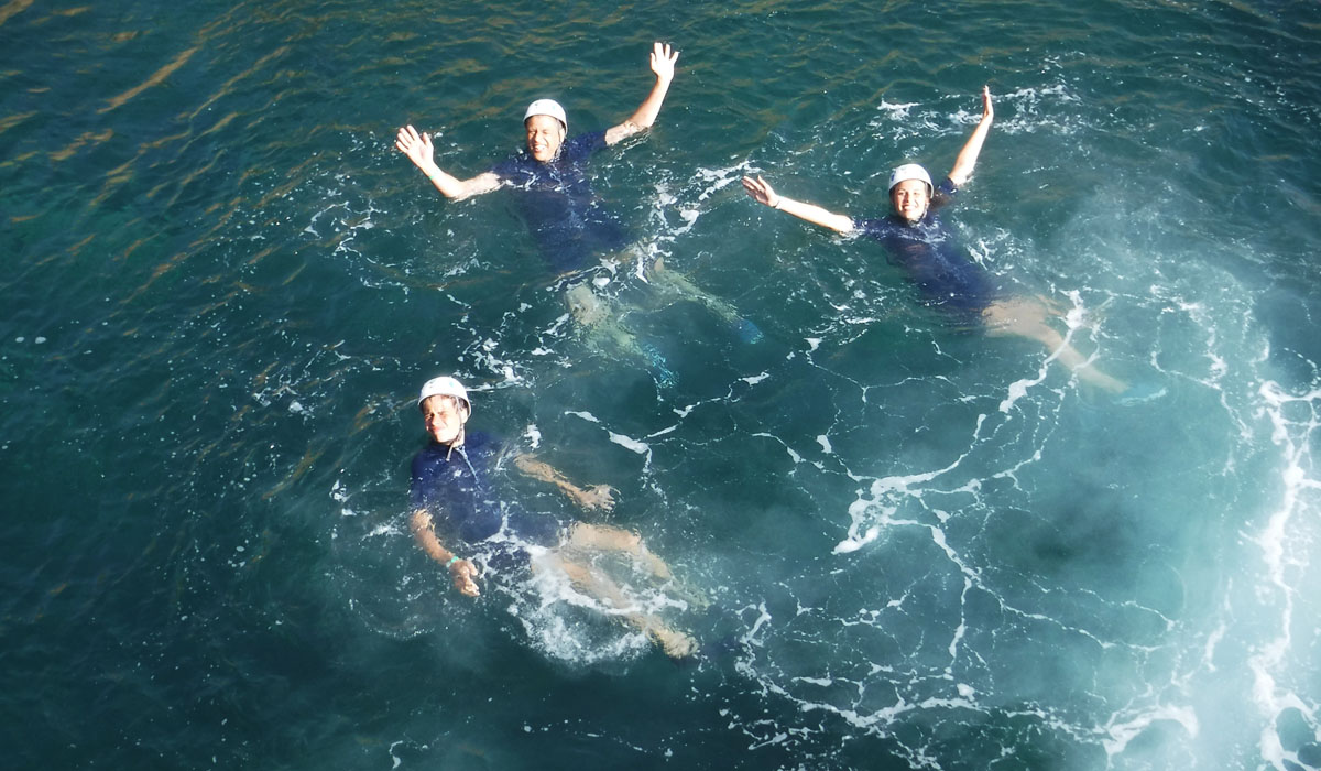 Platja Sant Pol Coasteering Costa Brava Slide 1