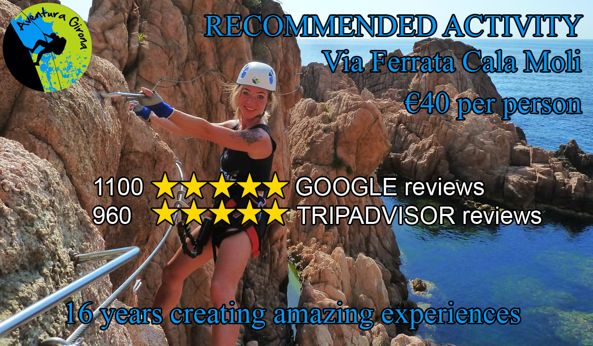 Promotional image for via ferrata by Adventure Girona