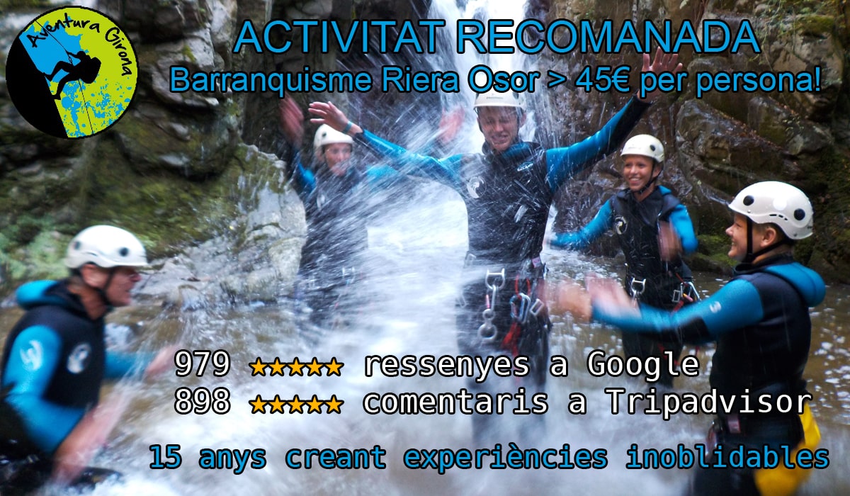 activitat recomanada aventura girona