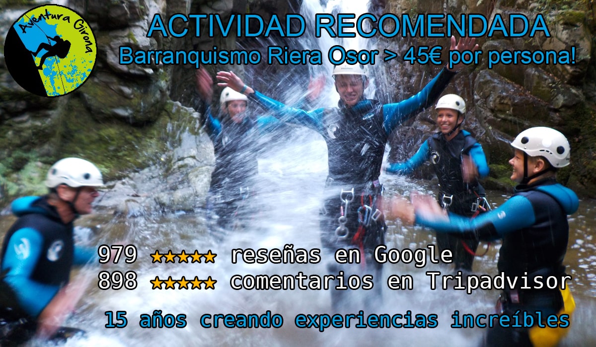 actividad recomendada aventura girona